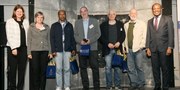 Some of the Wits NRF rated researchers at the DVC's celebration of research excellence_600x300